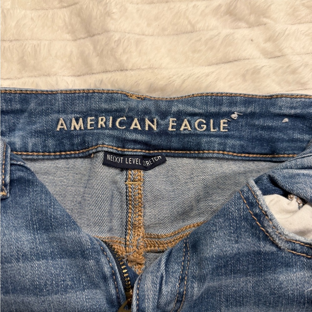 American Eagle Outfitters Women’s Medium Blue Stretch Jeggings